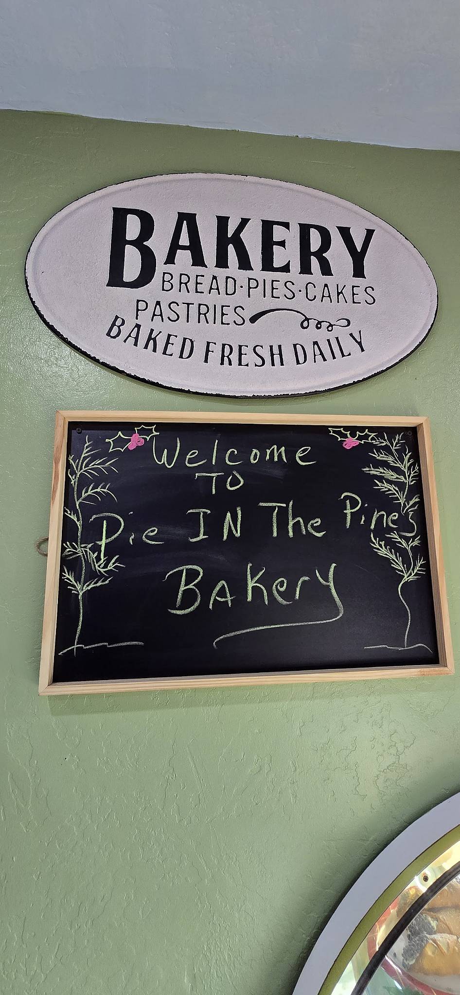 Pie In The Pines Bakery меню
