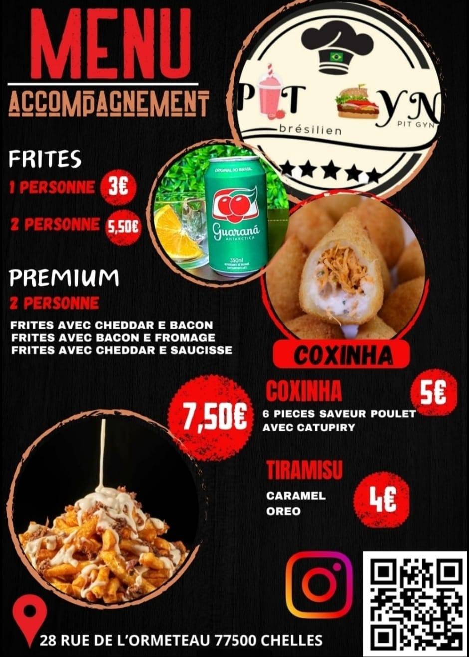 Pit Gyn меню