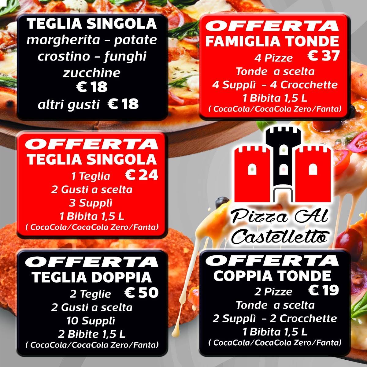 Pizza Al Castelletto меню