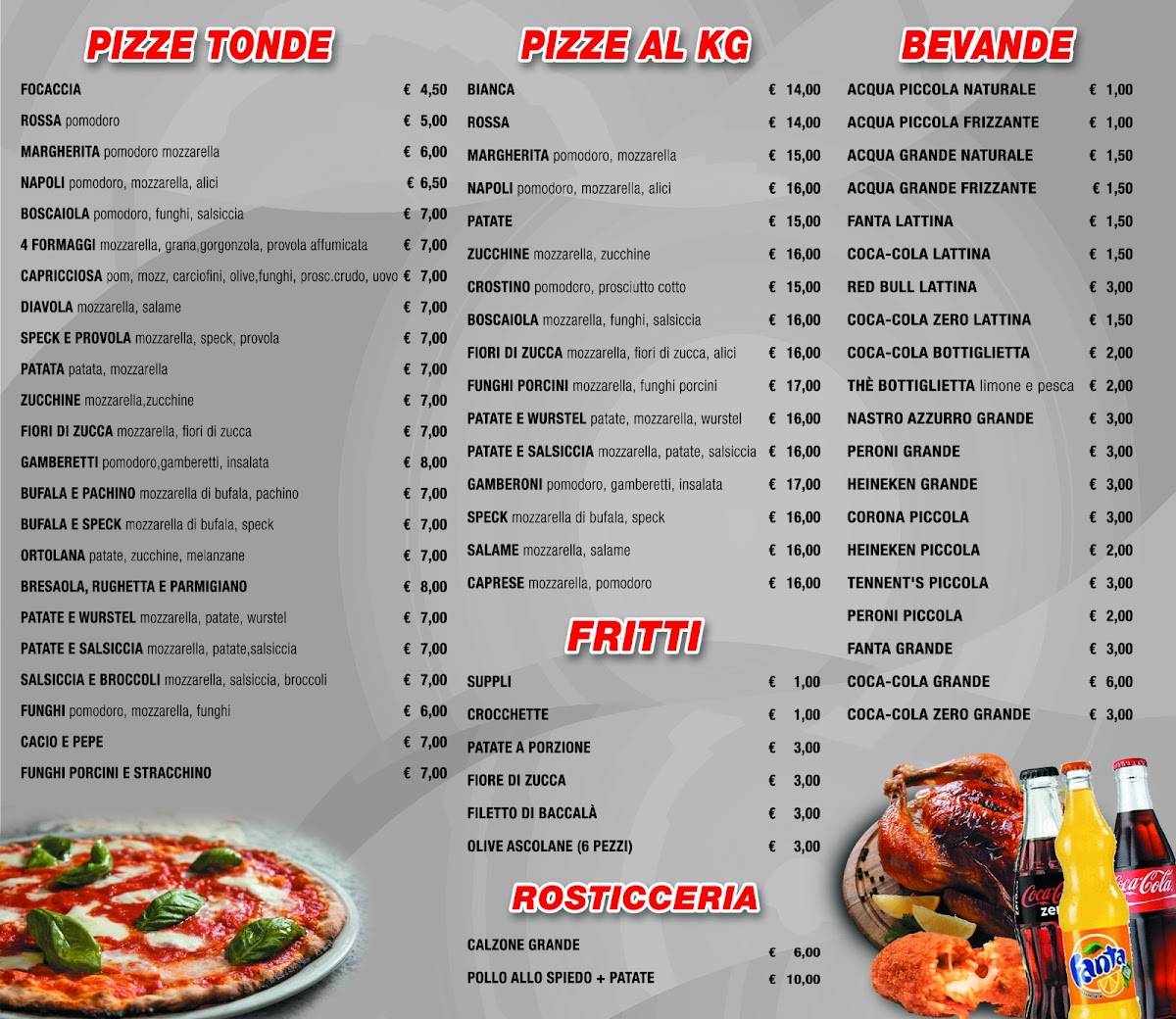 Pizza Al Castelletto меню
