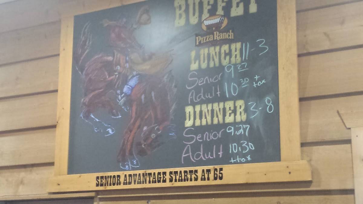 Pizza Ranch меню