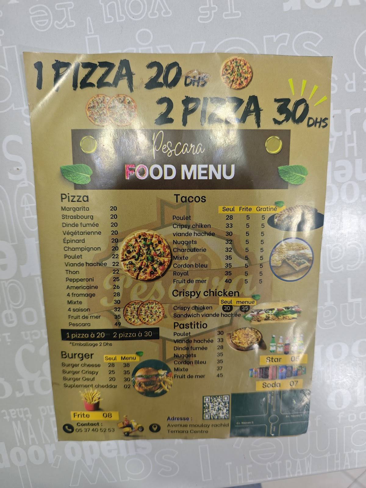 Pizzadis меню