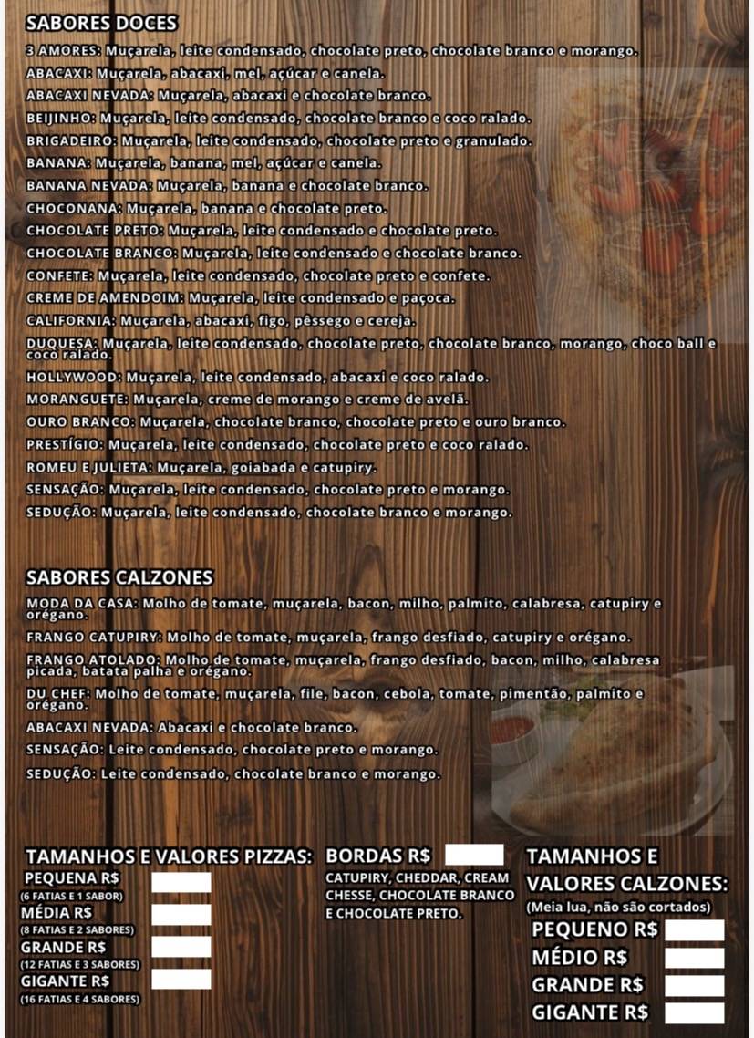 Pizzaria Romênia Delivery меню