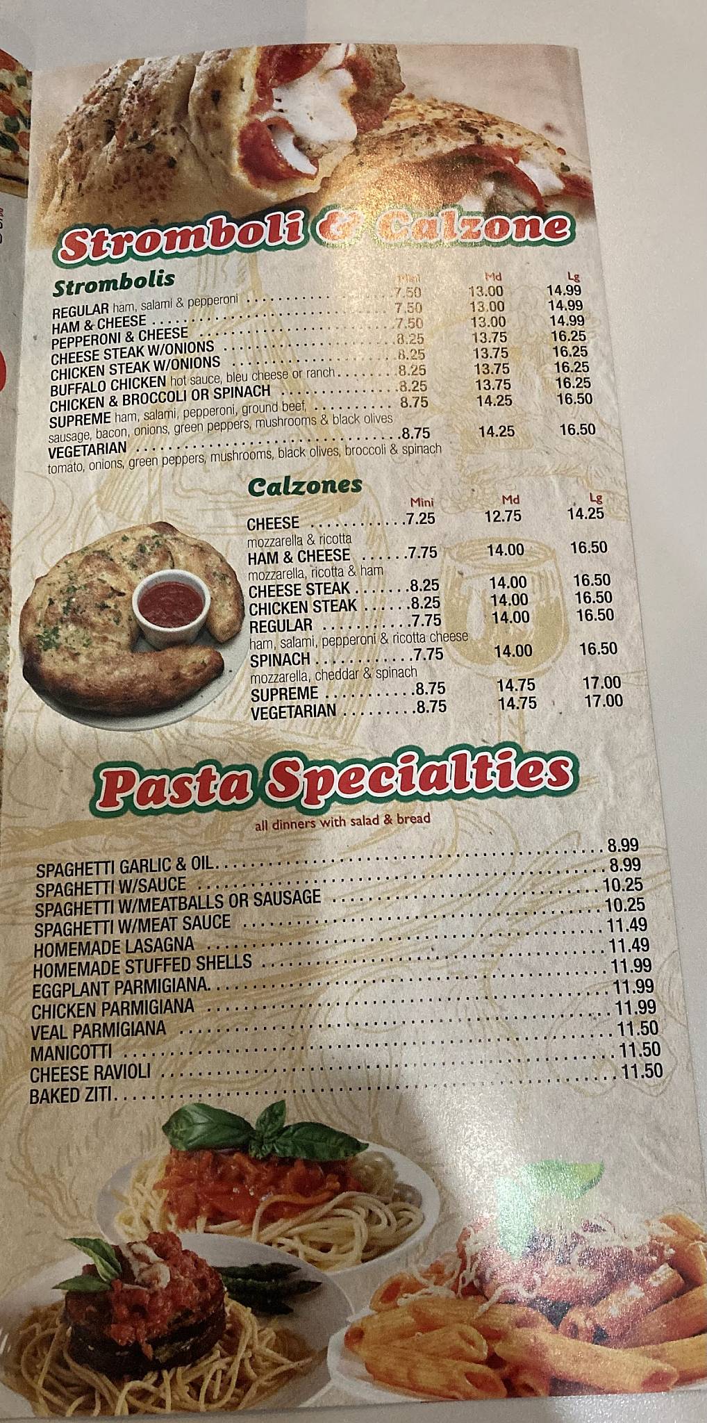 Pizza Delight Harrisburg меню
