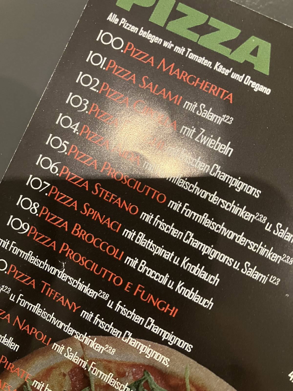 Pizzeria Roma - Goch меню