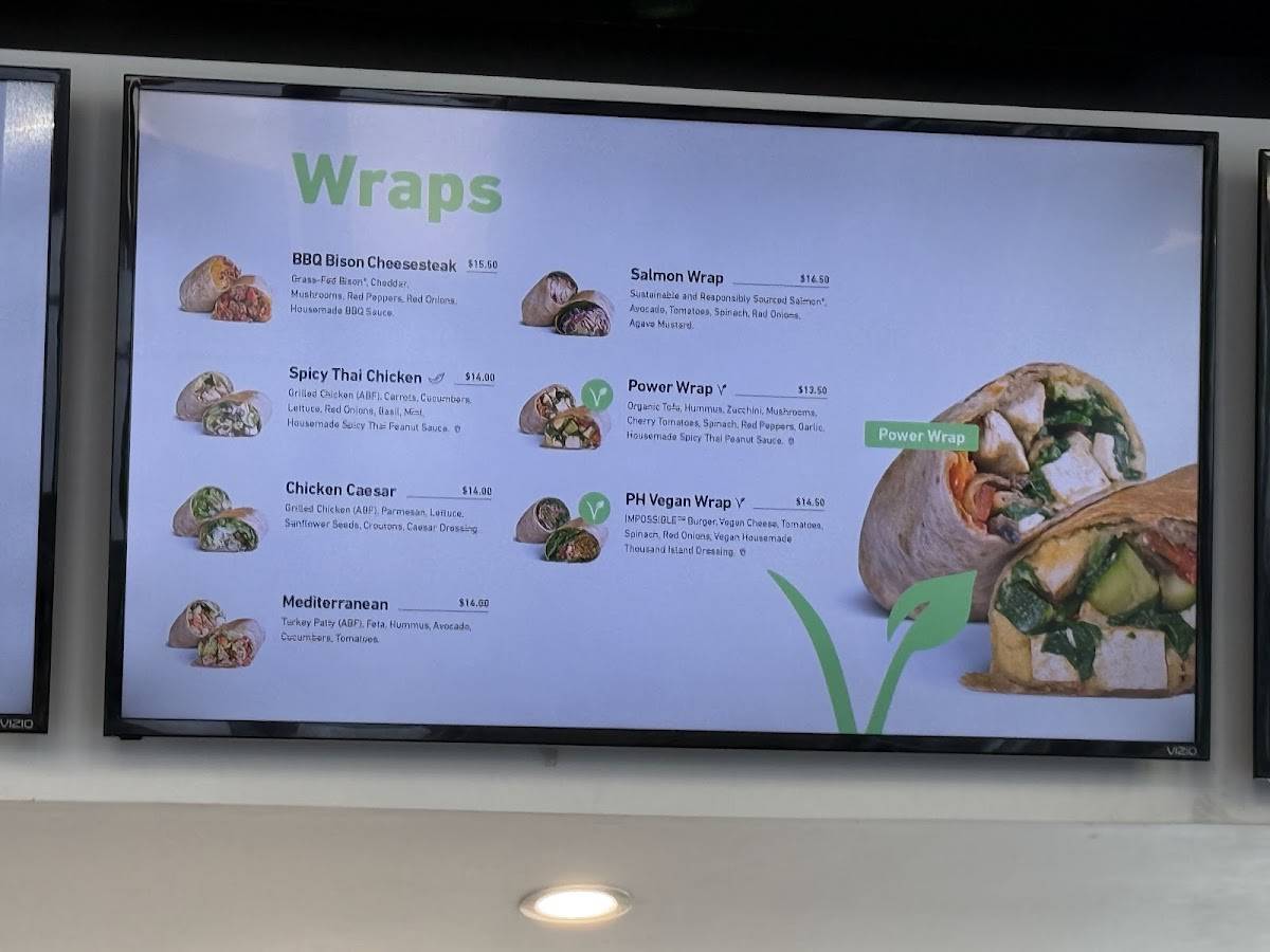 PROTEINHOUSE меню