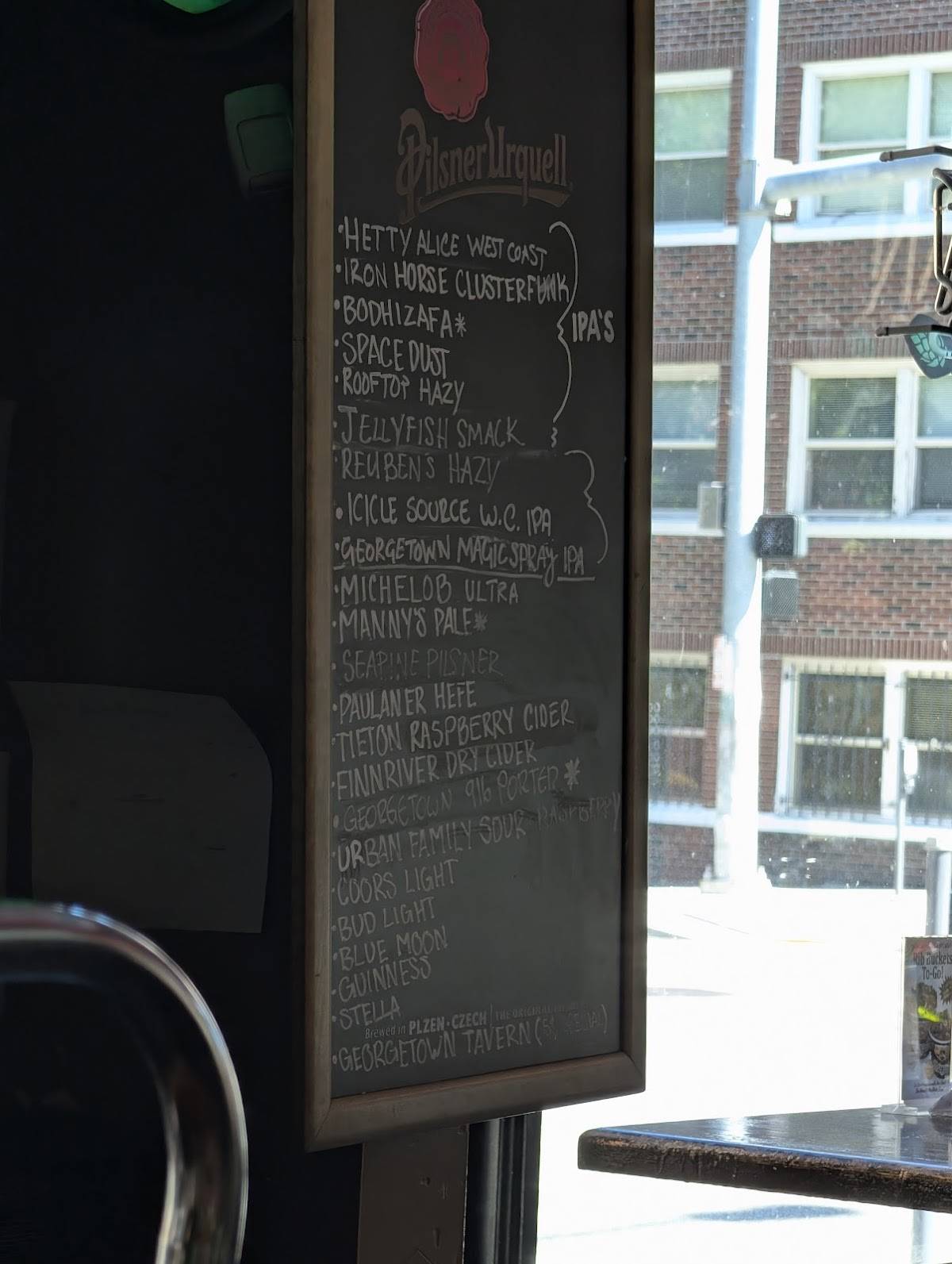 Buckley's in Belltown меню