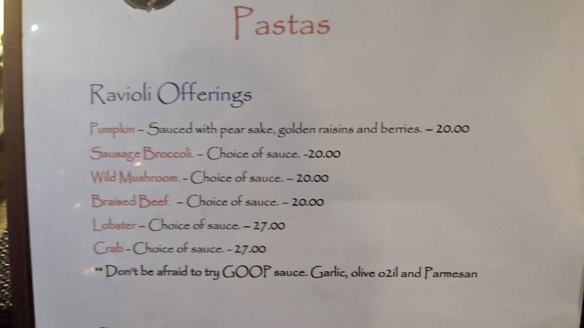 Keith's Bar & Grill меню