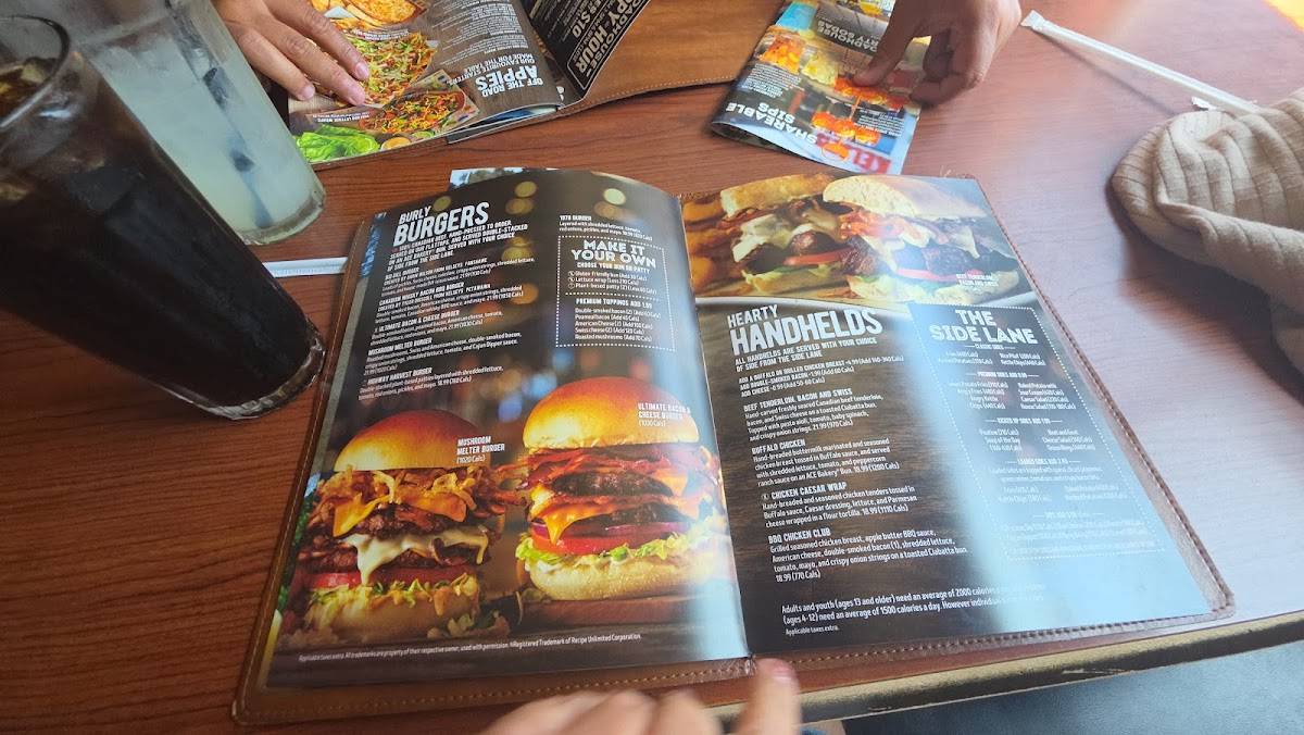 Kelseys Original Roadhouse меню