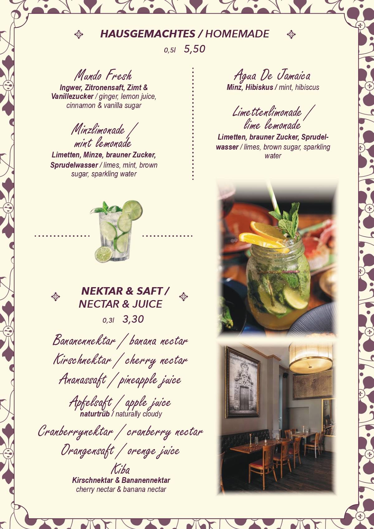 Mundo Tapas - Alt Mariendorf меню