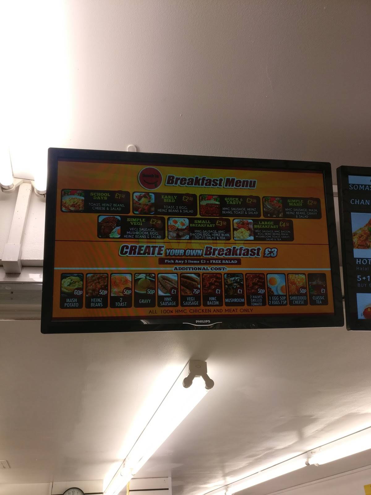 Snack'In меню