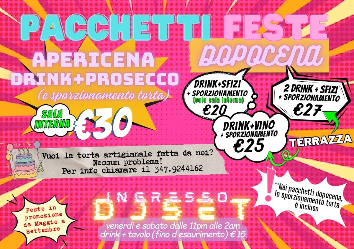 The Apartment Cocktail Lounge Rooftop Bar Roma меню