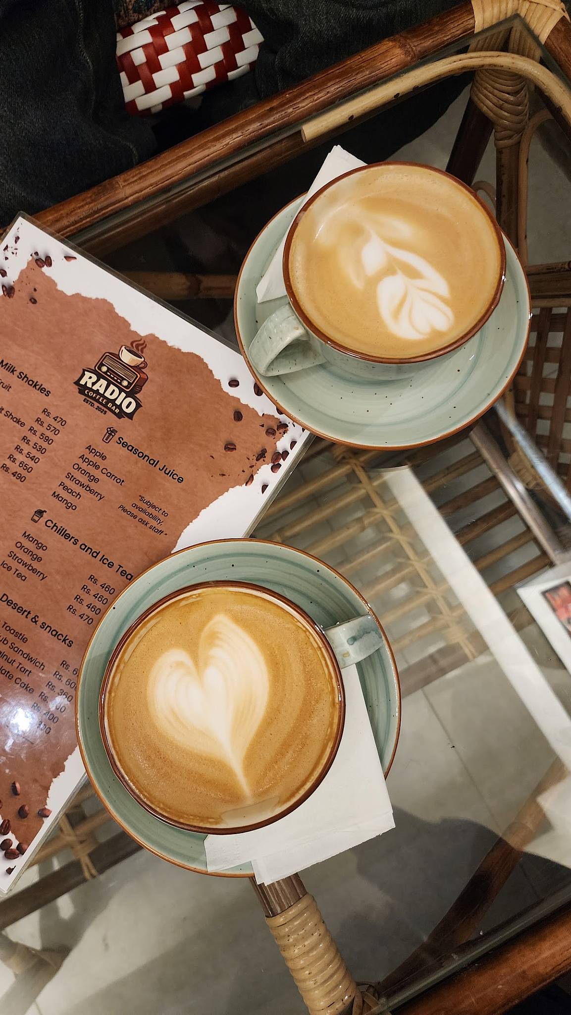 Radio Coffee Bar меню