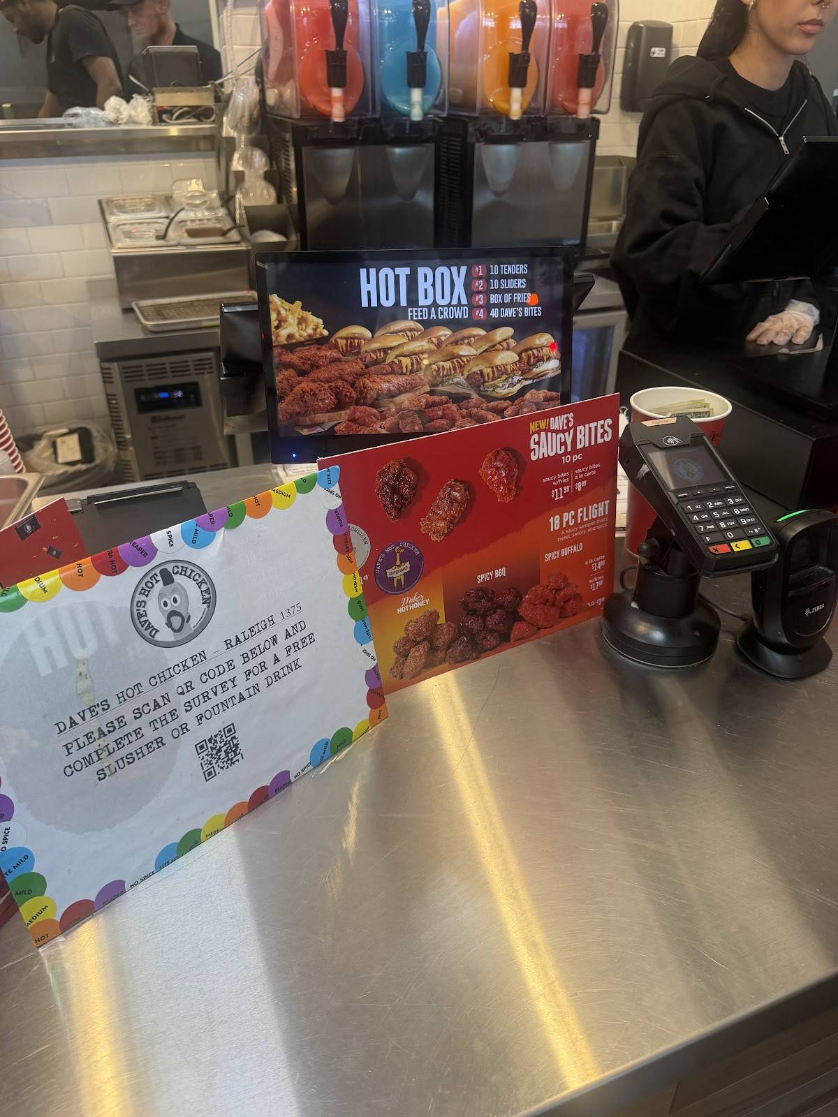 Dave's Hot Chicken меню