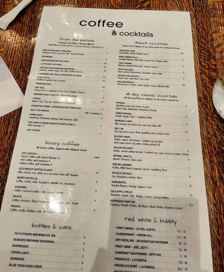Simply Crêpes North Raleigh меню