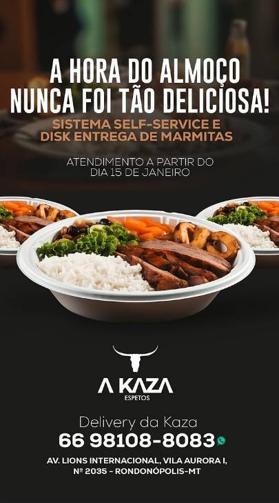 A Kaza меню