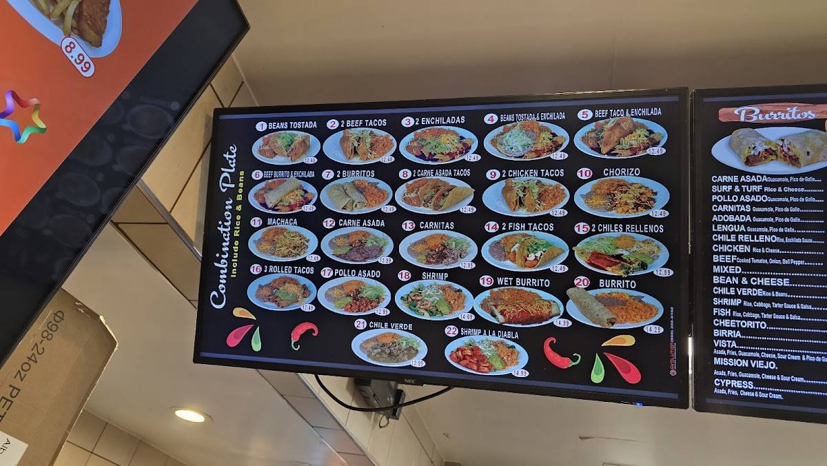 Albertaco's Mexican Food меню