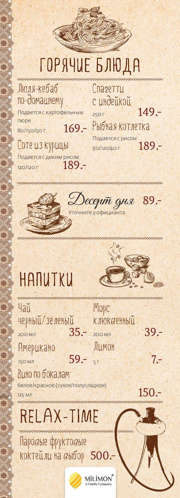 Beerократия меню