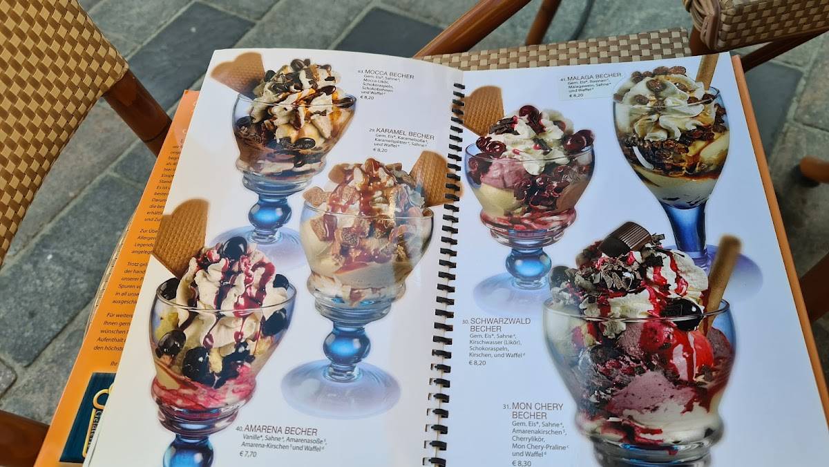 Eiscafé Milano меню