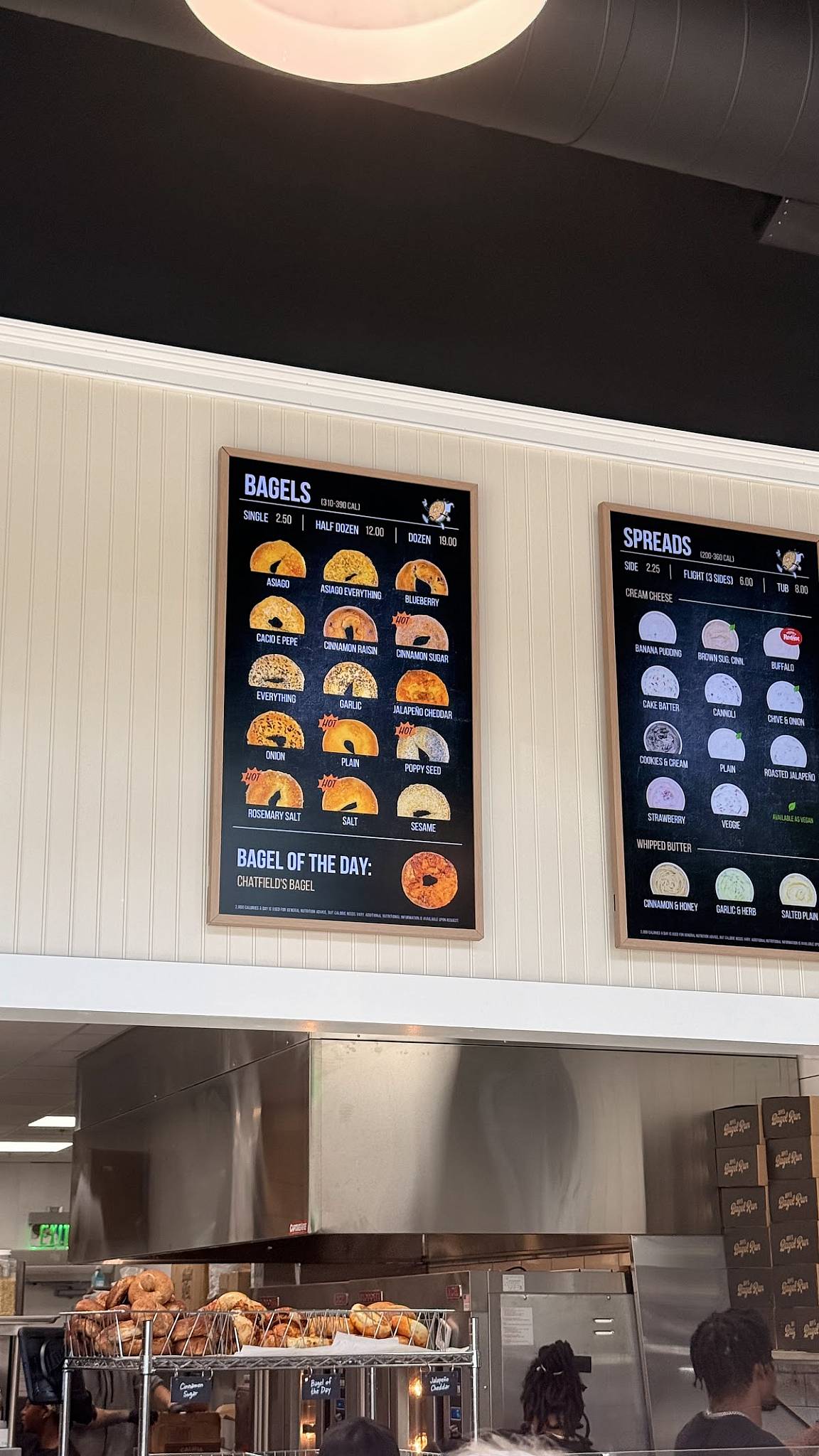 Jeff's Bagel Run меню