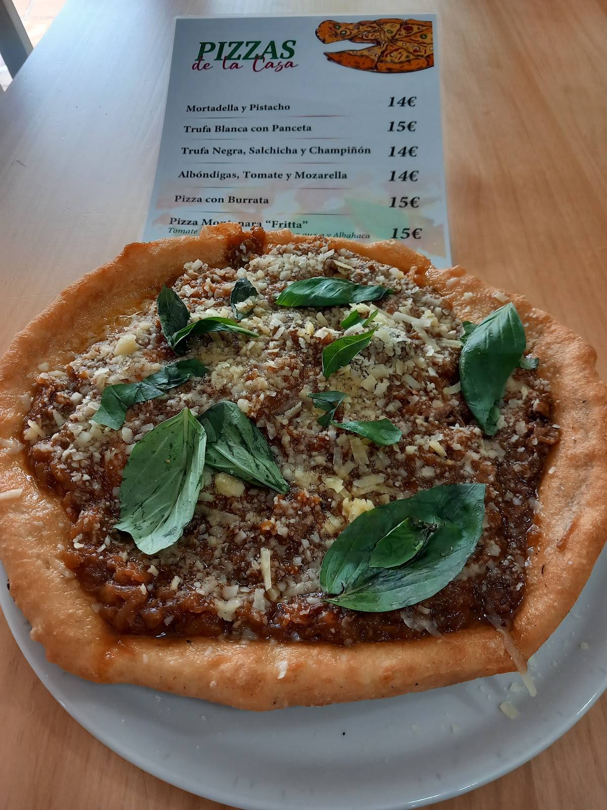 Los Napolitanos Original Rota меню