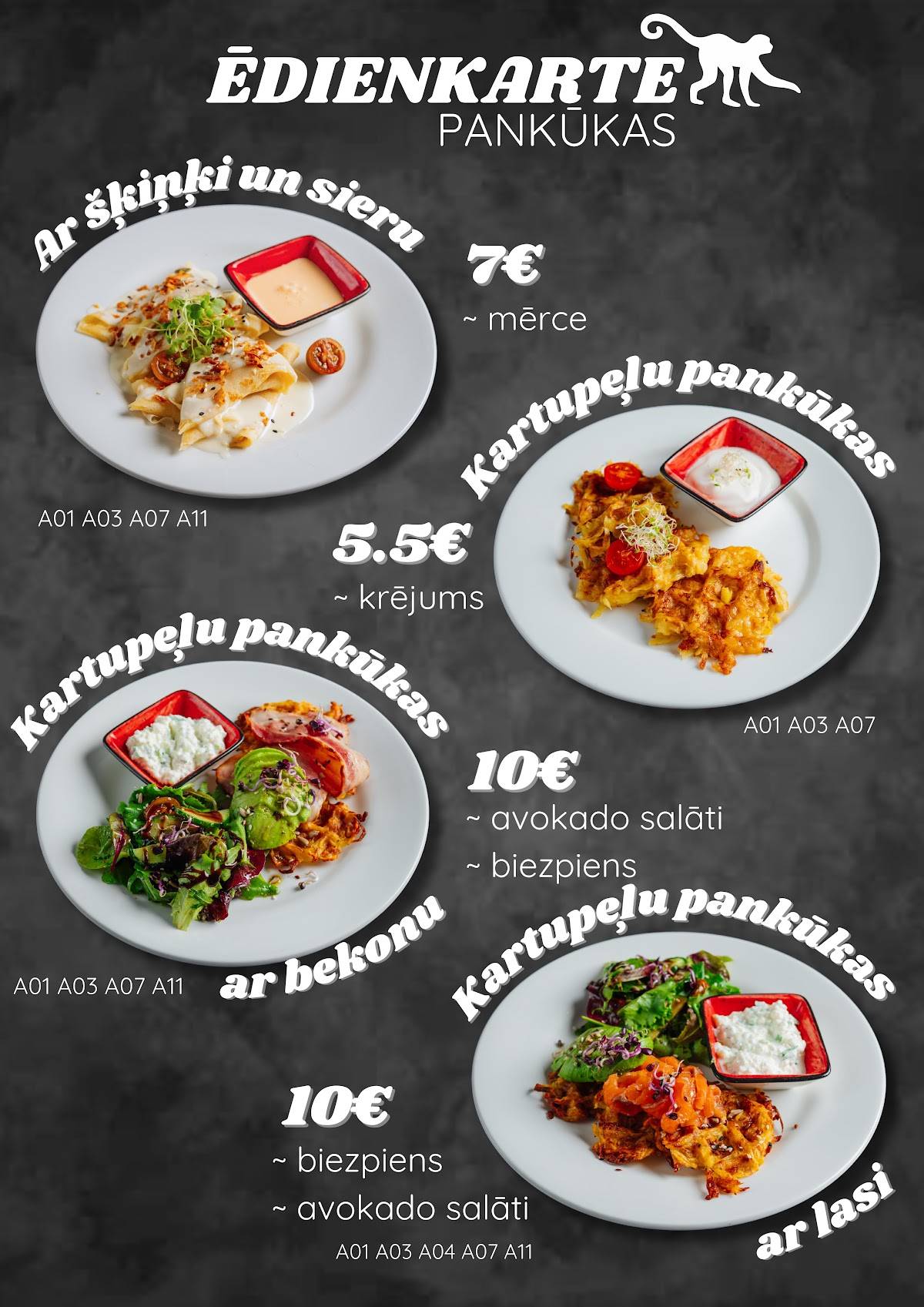 OZIJA меню