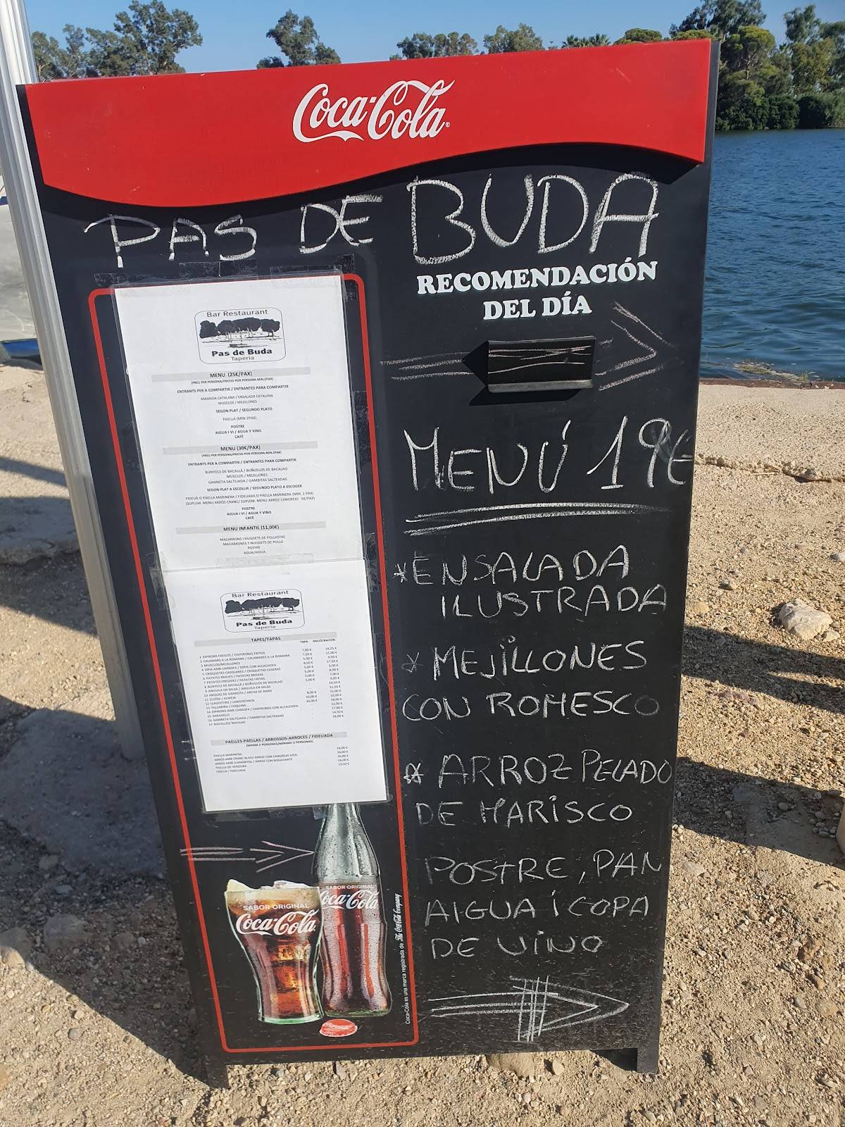 Pas de Buda меню