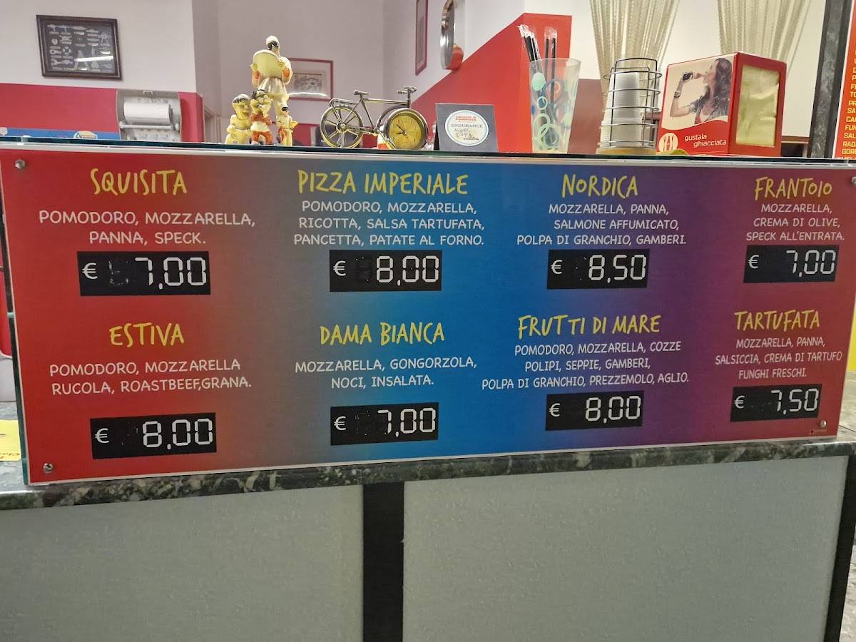 Pizzeria da Lele pizzeria piadineria pizza al taglio меню