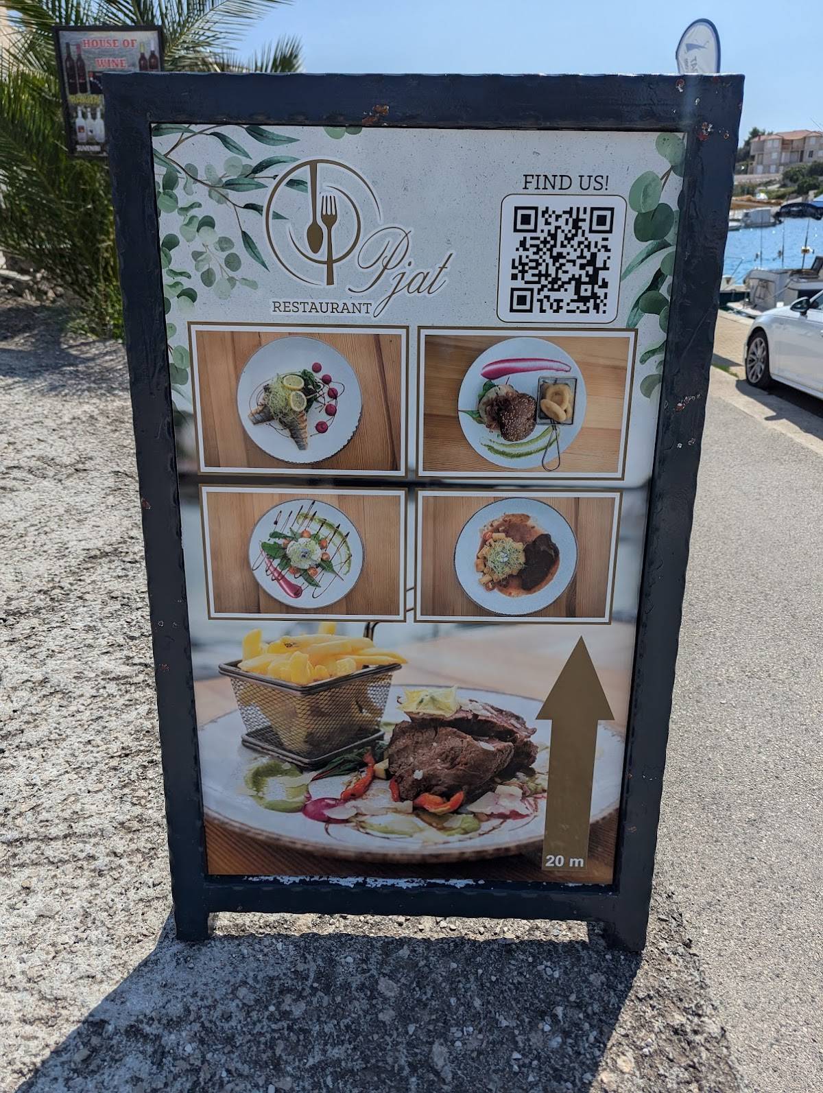 Restaurant Pjat меню