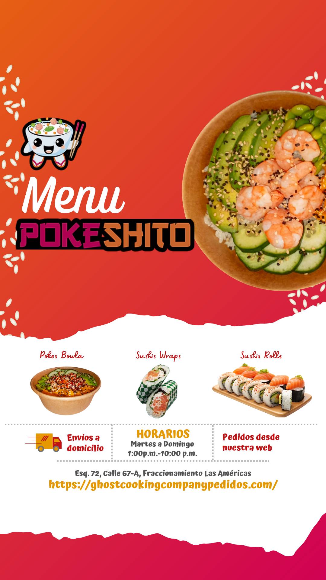 Pokeshito меню