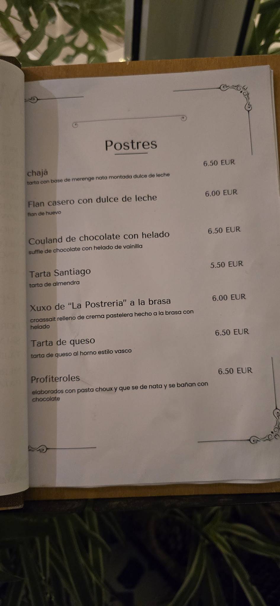 RESTAURANT M BISTRO меню