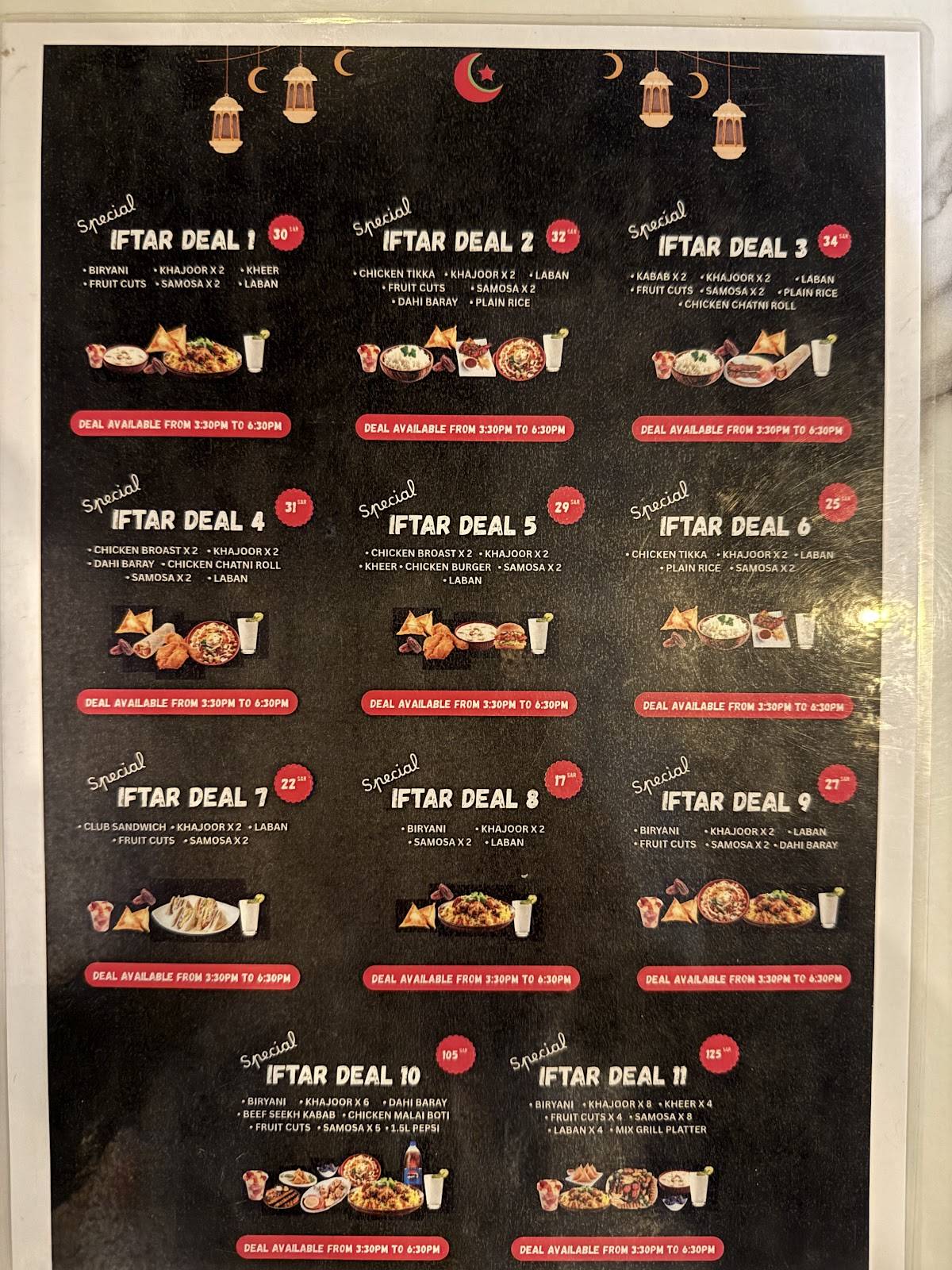 Red Chillies Ksa меню