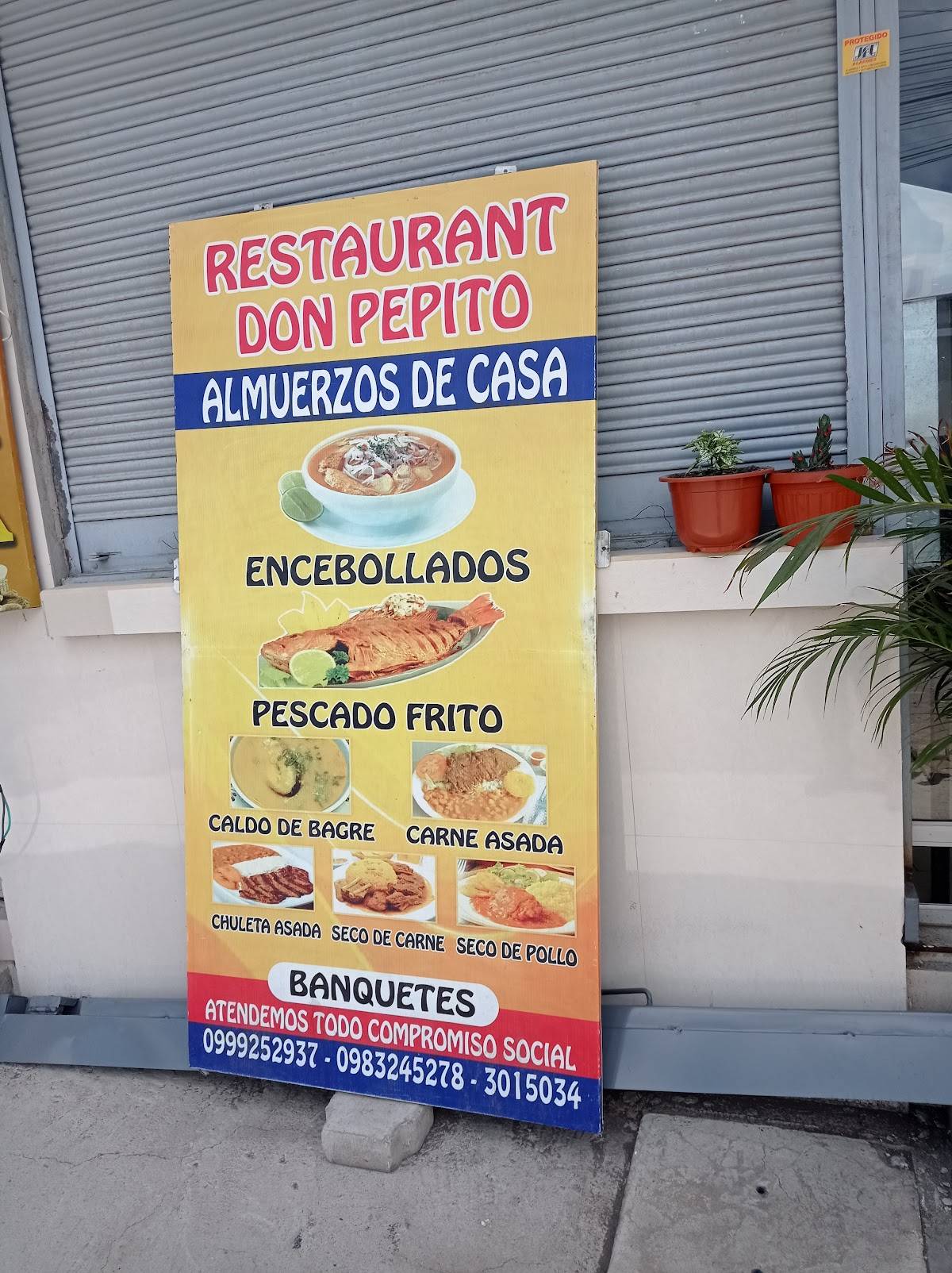 Restaurant Don Pepito меню