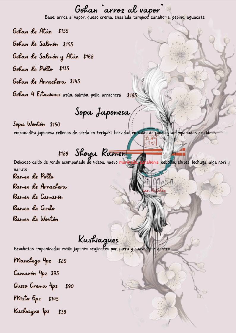 SushiMathi AsianKitchen меню