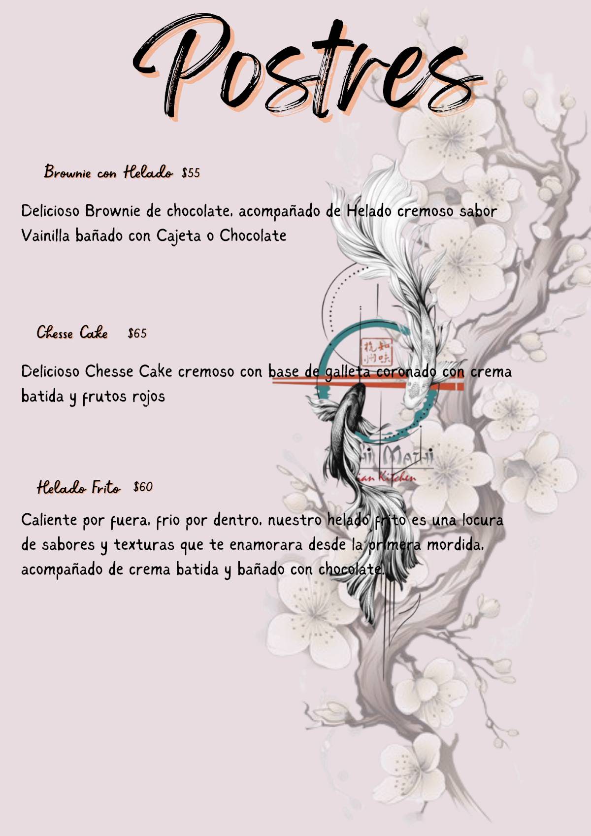SushiMathi AsianKitchen меню