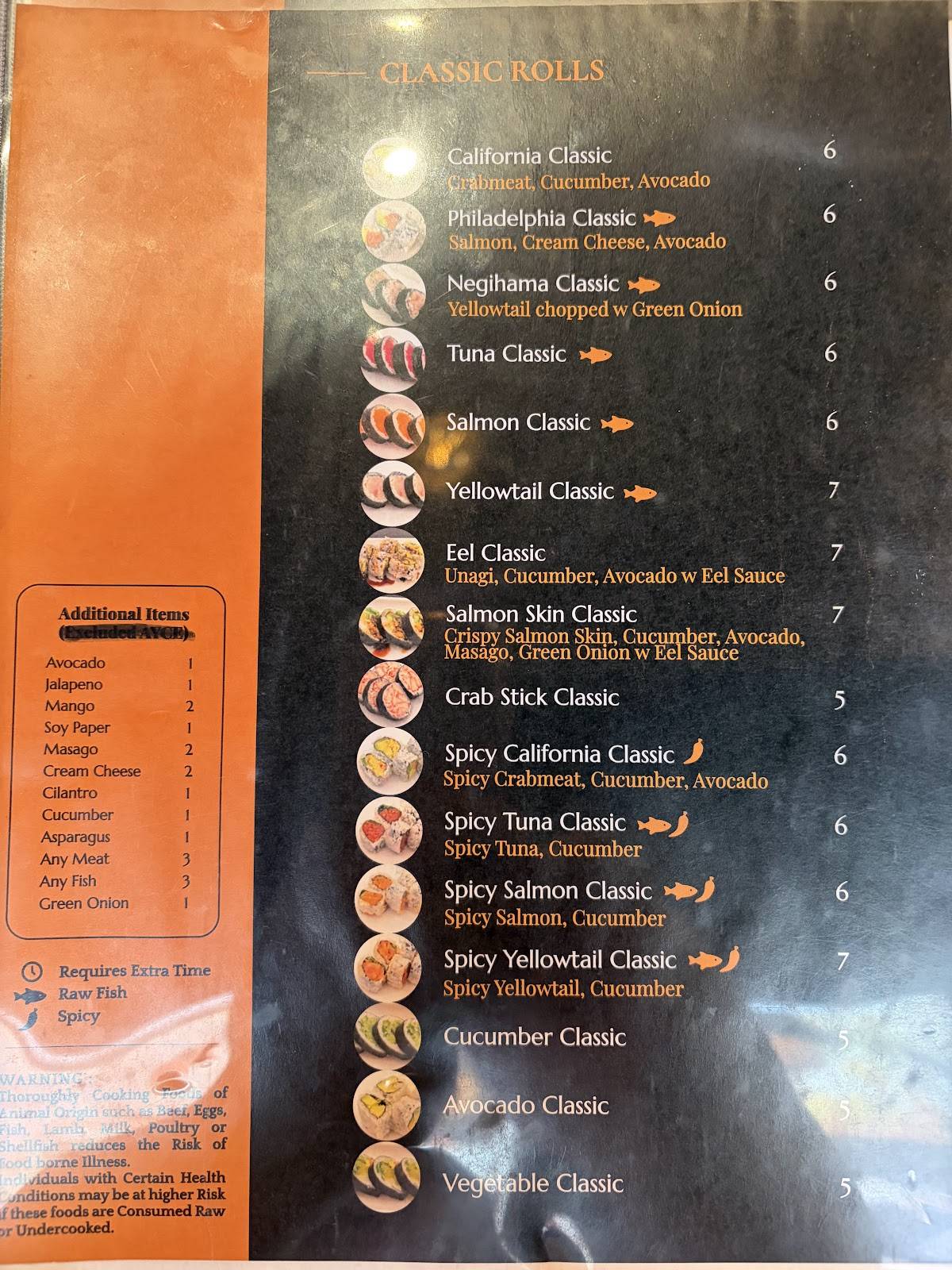 Taizzi Sushi - Memorial меню