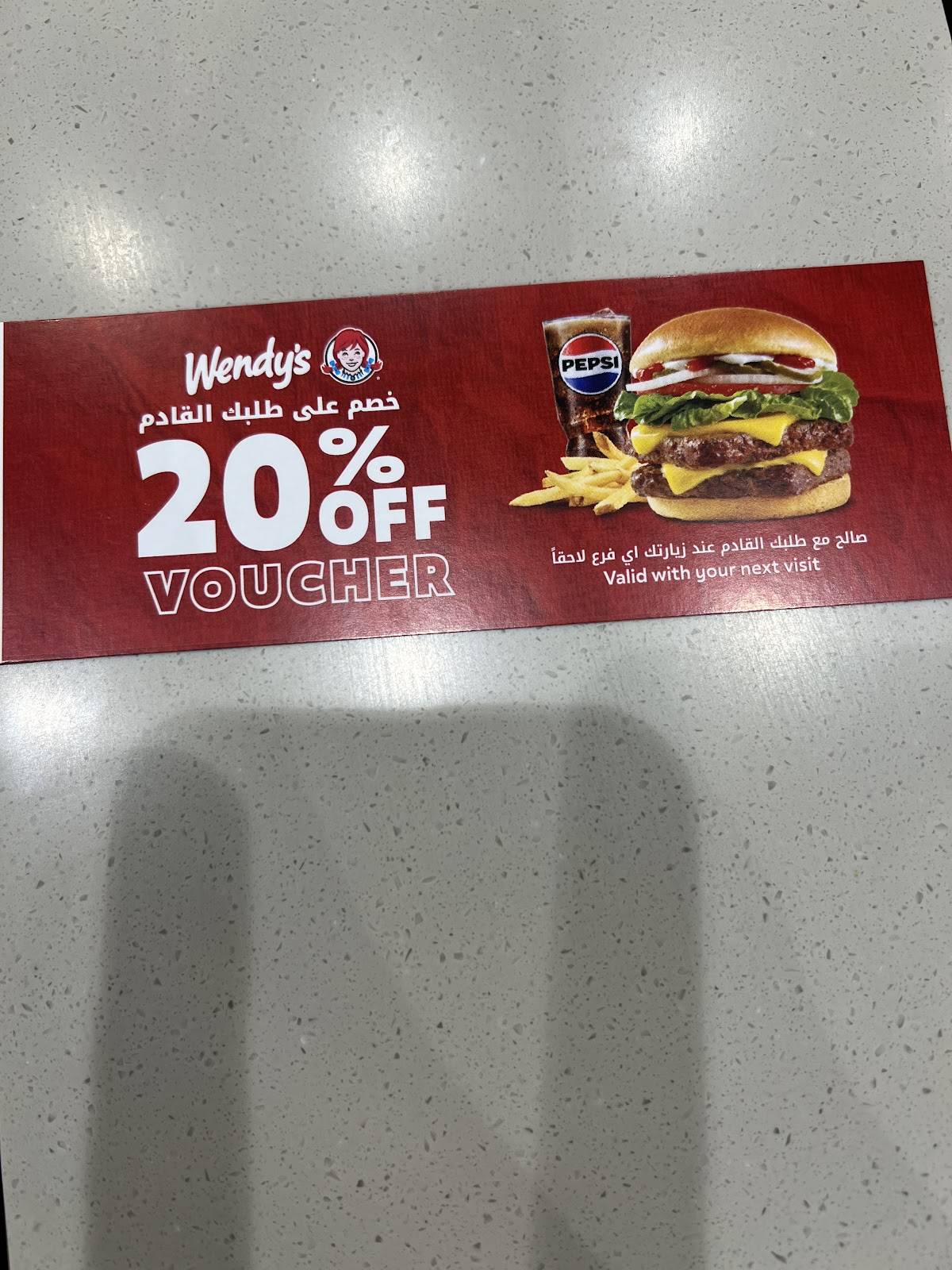 Wendy's ونديز Al Munsiyah (Dammam Highway 2) меню