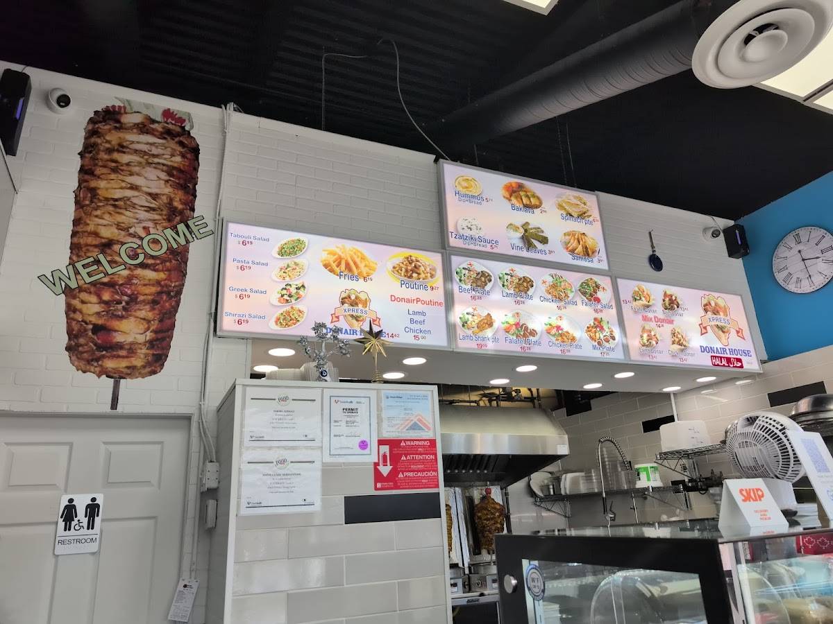 Xpress Donair House Maple Ridge меню