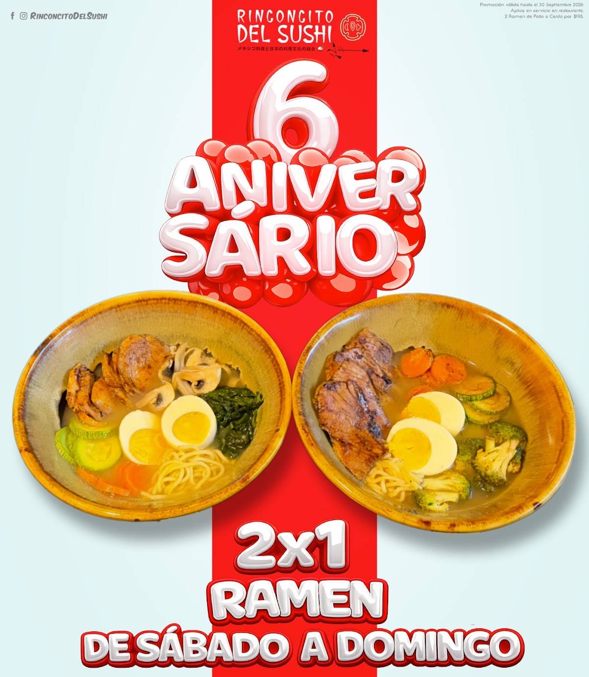 Rinconcito Del Sushi меню