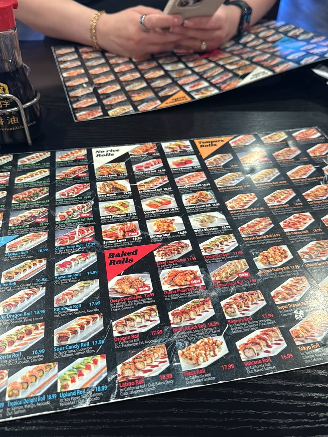 Sushi Okoku меню