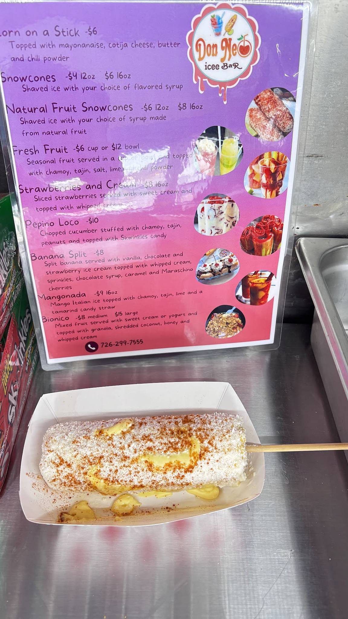 Don Neo Icee Bar меню