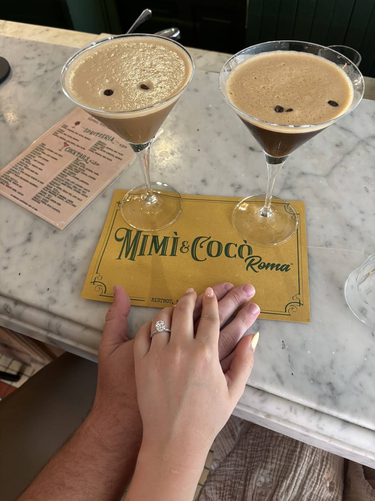 Mimì e Cocò Roma меню