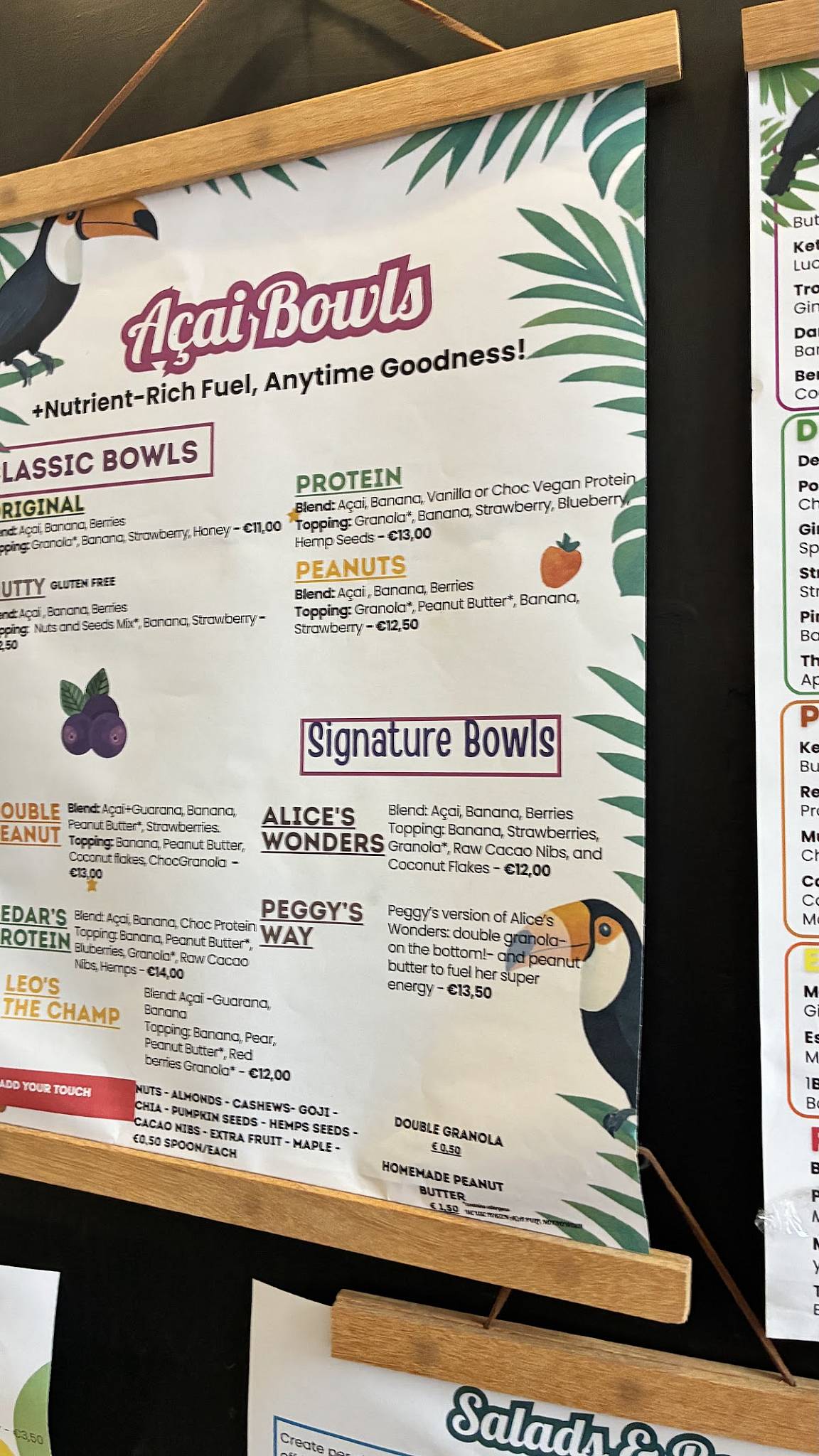 Very Açai - a friendly place меню
