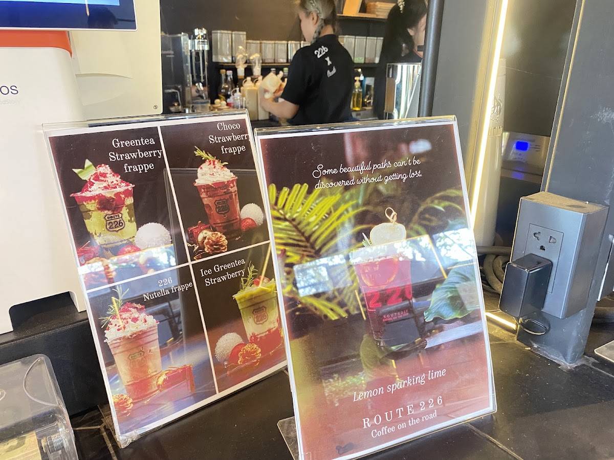 Route226 Coffee on the Road меню