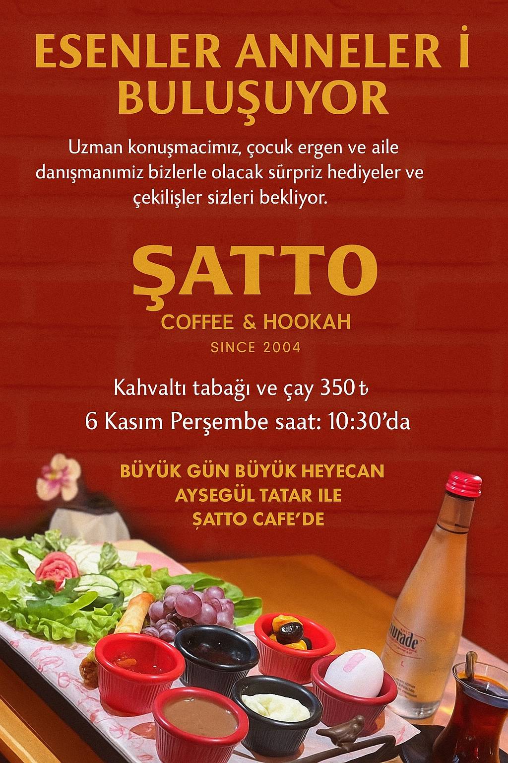 Şatto Kafe меню