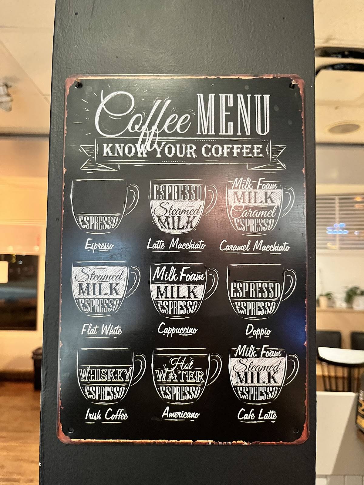 Second Cup меню