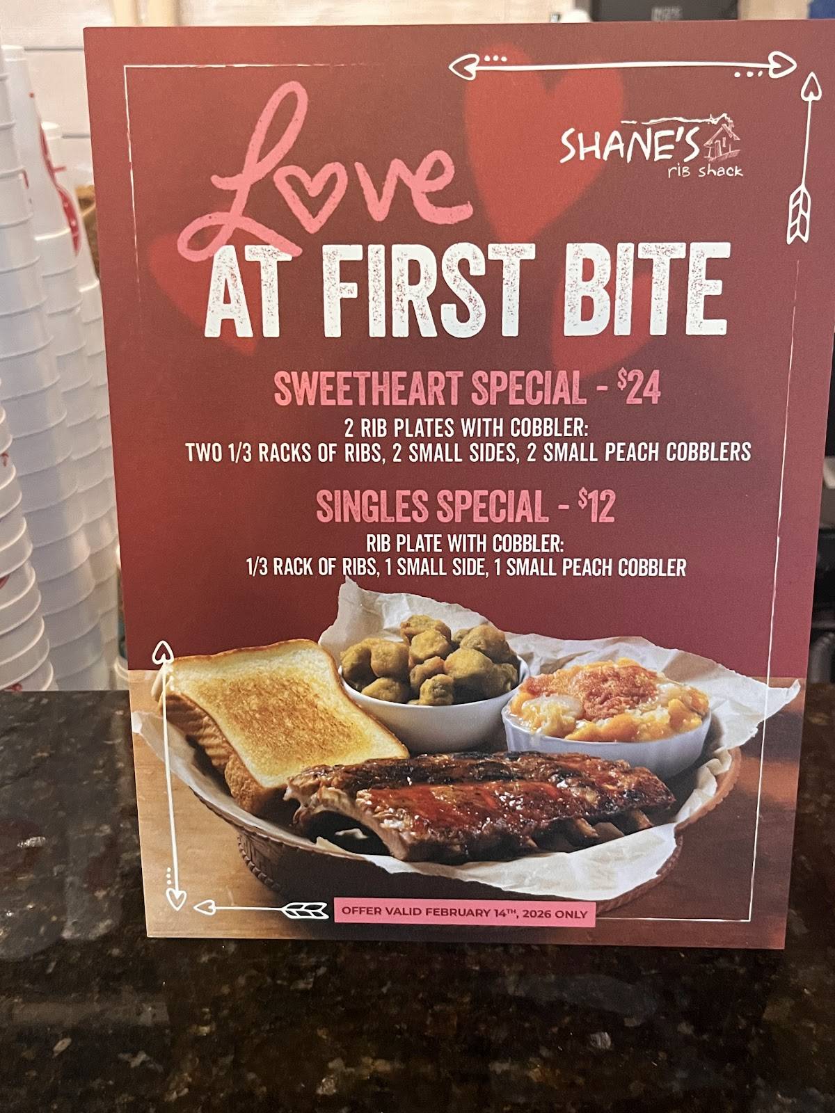 Shane's Rib Shack- Edgewood меню