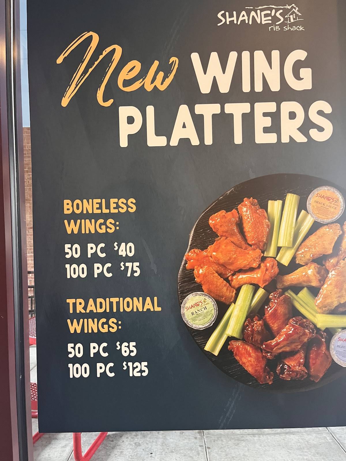 Shane's Rib Shack- Edgewood меню