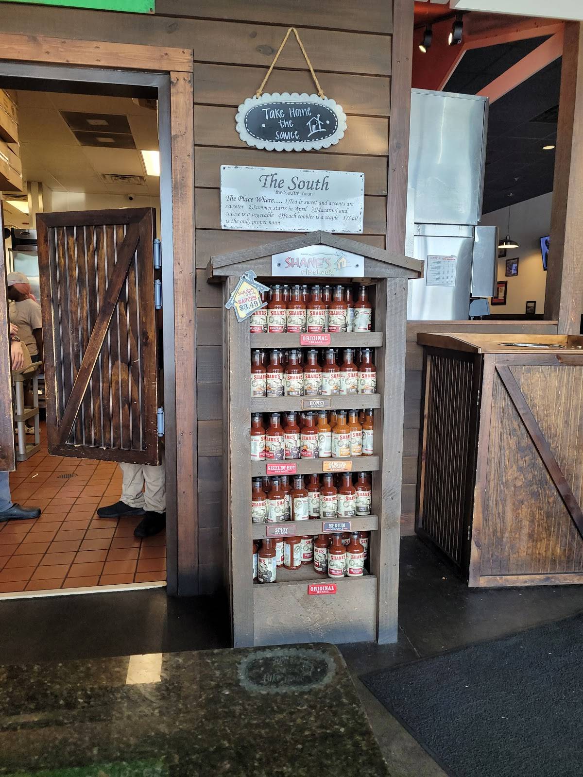 Shane's Rib Shack меню