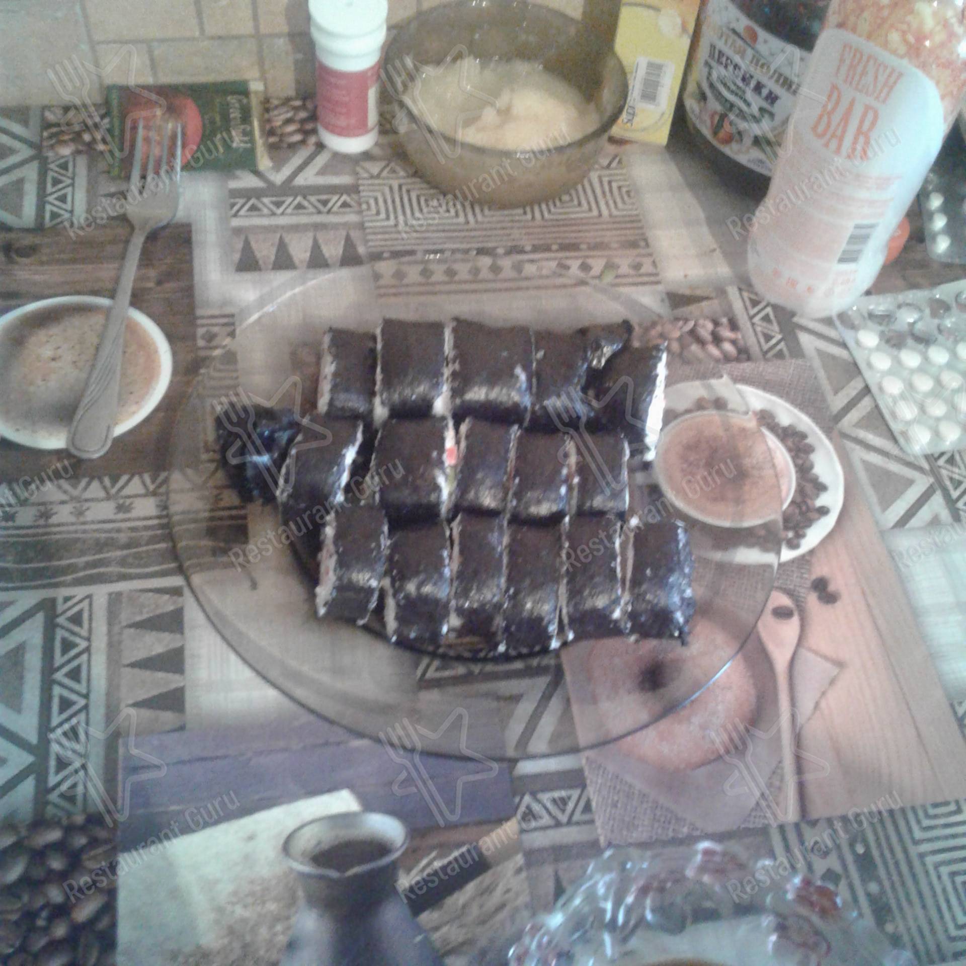 Меню для посетителей кафе Шашлычный дворик
